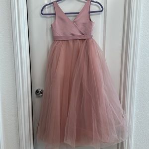 Flower girl dress (Dusty Rose)